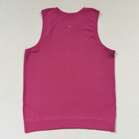 Lululemon Women Sonic Pink Swiftly Breathe Muscle Relaxed Tank Sleeveless Top 6 - Picture 5 of 6